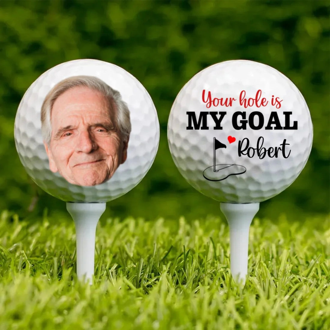 You Are My Hole In One Golf Balls, Christmas Golf Gift, Cool Golf Gifts, Personalized Golf Balls