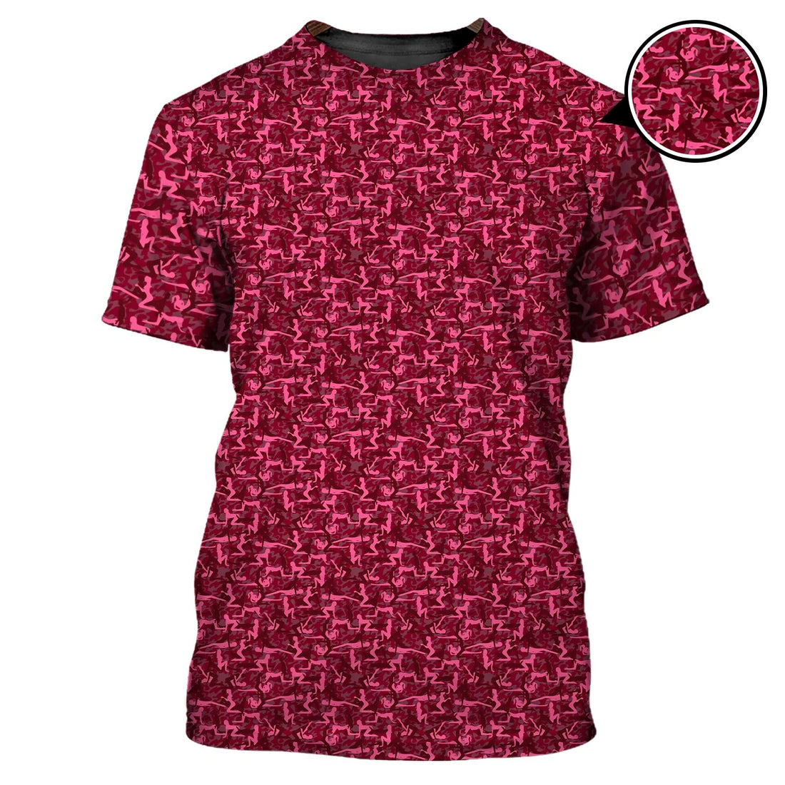 Funny Golf Pattern Polos Pink Golf Shirt For Women, Christmas Golf Shirt Polos, Ladies Golf Apparel