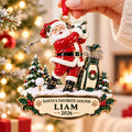 Santa Golfer